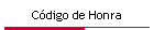 C�digo de Honra